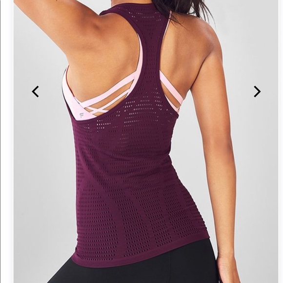 Fabletics Tops - 🆕-Fabletics Warp knit tank (M)